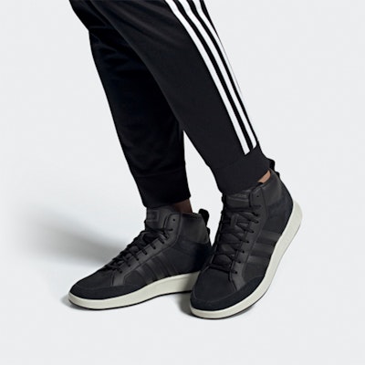 adidas Court 80s Mid Black EE9679 Details for adidas Court 80s Mid Black EE9679