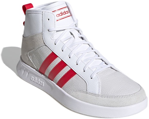 adidas Court80s Mid White/Grey/Red FY2731 Lookbook adidas Court80s Mid White/Grey/Red FY2731