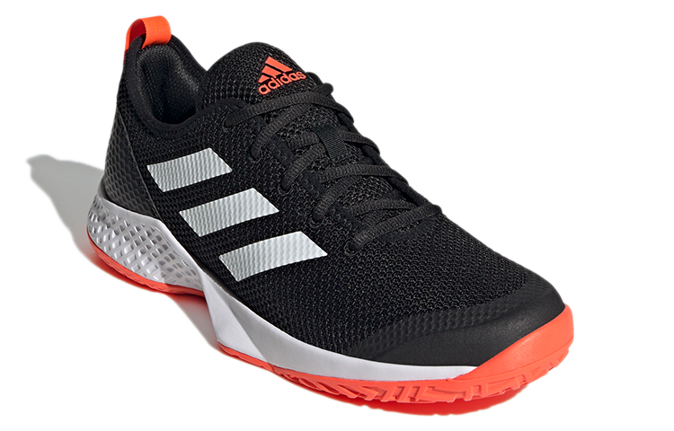 adidas Court Control 'Black White Red' 圖 3