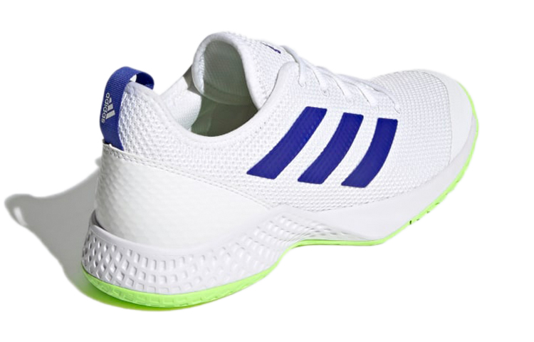 Shop 阿迪达斯 Court Control '白色信号绿色' H00941