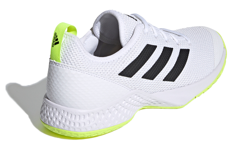 adidas Court Control M Shoes White/Black 圖 4