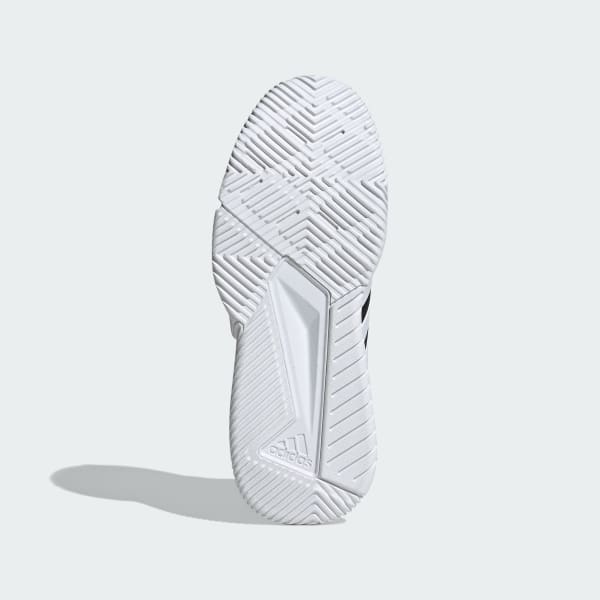 Lookbook アディダス コート インドア スニーカー コアブラック/クラウドホワイト/コアブラック JP8907