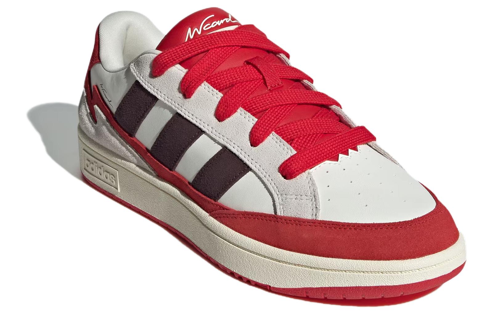 Lookbook 阿迪达斯Court低帮休闲鞋‘红色’ IH0962