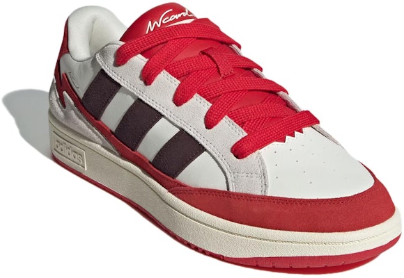 adidas Court Low Trainers 'Merah' IH0962 Lookbook adidas Court Low Trainers 'Merah' IH0962