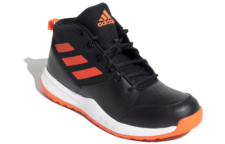 Lookbook adidas Court Rage 舒適耐磨運動休閒鞋 黑橙