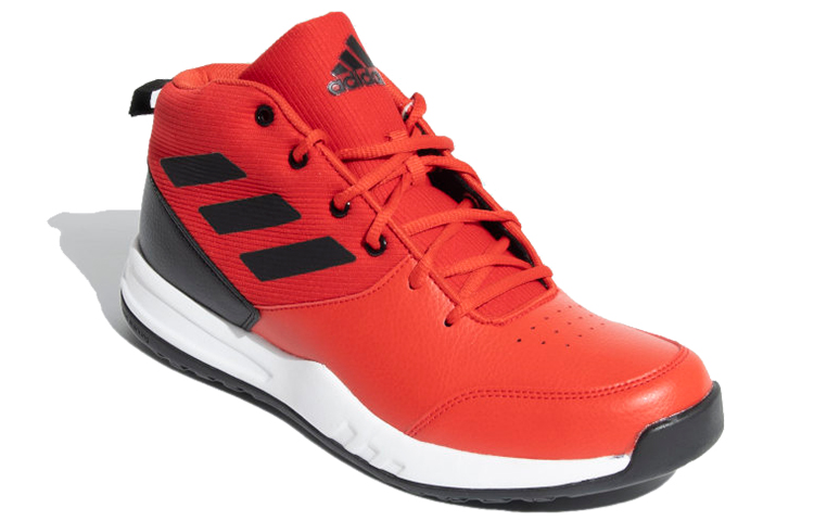 Lookbook adidas Court Rage 舒適耐磨跑鞋 橘紅