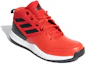Lookbook adidas Court Rage 舒適耐磨跑鞋 橘紅
