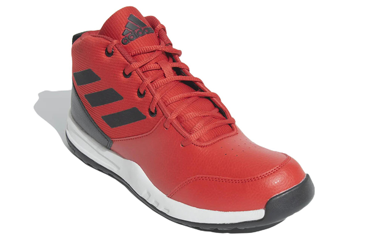 Lookbook adidas Court Rage 舒適耐磨跑步鞋 紅黑