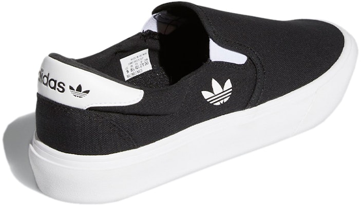 adidas Court Rallye Slip-On 'Core Black' FY4551 Lookbook adidas Court Rallye Slip-On 'Core Black' FY4551