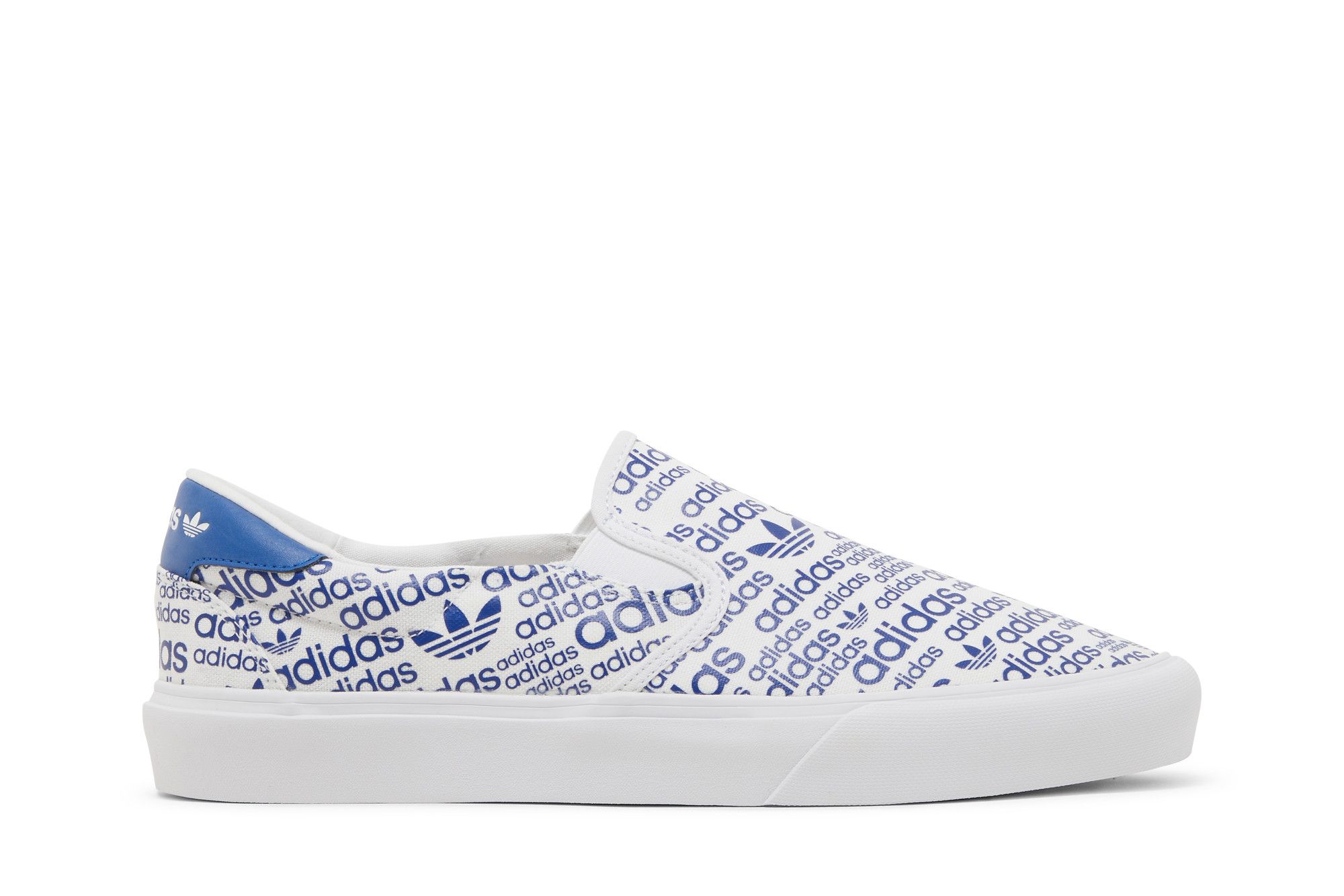 adidas Court Rallye Slip 'Allover Logo - Collegiate Royal' H05007