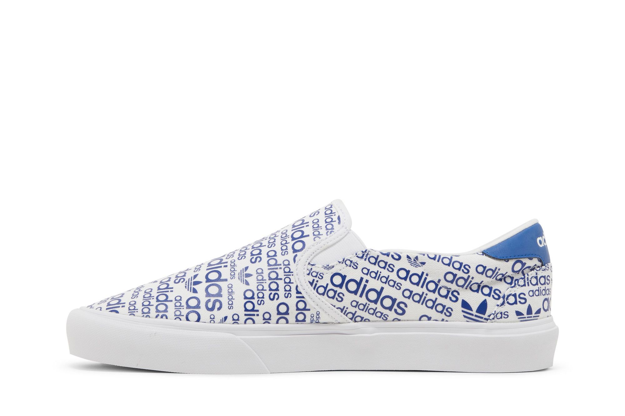 Lookbook adidas Court Rallye Slip ''Allover Logo - Collegiate Royal'' blauw sneakers H05007