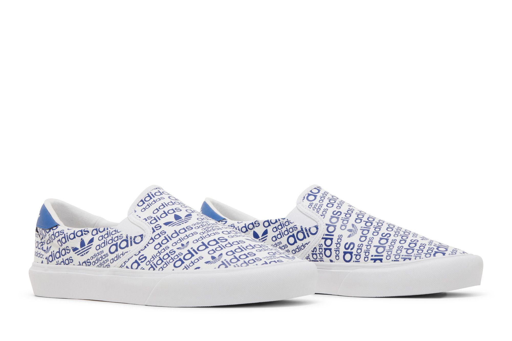 Cheap adidas Court Rallye Slip ''Allover Logo - Collegiate Royal'' blauw sneakers H05007