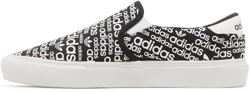 adidas Court Rallye Slip 'Logo Hitam Putih - Keseluruhan' H05006 Lookbook adidas Court Rallye Slip 'Logo Hitam Putih - Keseluruhan' H05006