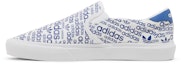 Lookbook adidas Court Rallye Slip 'Allover Logo - Biru Diraja Kolej' H05007