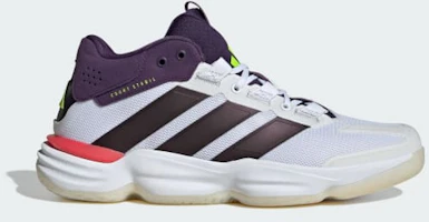 Adidas Court Stabil Indoor Shoes Cloud White/Aurora Met /Aurora Plum JH5163 Adidas Court Stabil Indoor Shoes Cloud White/Aurora Met /Aurora Plum JH5163