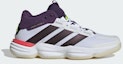Buy Adidas Court Stabil Indoor Shoes Cloud White/Aurora Met /Aurora Plum JH5163