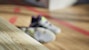 Adidas Court Stabil Indoor Shoes Cloud White/Aurora Met /Aurora Plum JH5163