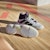 Adidas Court Stabil Indoor Shoes Cloud White/Aurora Met /Aurora Plum JH5163