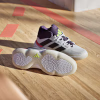 Purchase Adidas Court Stabil 室內鞋 白色/極光金屬/極光紫 JH5163