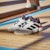 Adidas Court Stabil Indoor Shoes Cloud White/Aurora Met /Aurora Plum JH5163