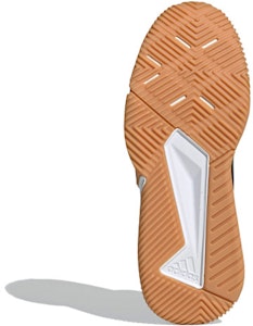 adidas Court Team Bounce 'Hitam Putih Coklat' EF2642 Details for adidas Court Team Bounce 'Hitam Putih Coklat' EF2642