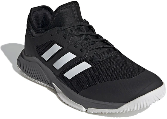 adidas Court Team Bounce ''Noir Blanc Gris'' FZ2615 Lookbook adidas Court Team Bounce ''Noir Blanc Gris'' FZ2615