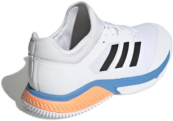 adidas Court Team Bounce 'White Blue Orange' GX3742 Shop adidas Court Team Bounce 'White Blue Orange' GX3742