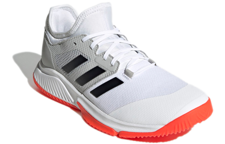 Lookbook adidas Court Team Bounce Indoor ''Weiß Schwarz'' FZ5464