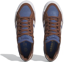 adidas Court TNS Premiere 'Marrón Preloved Azul Crew' IG0049 Details for adidas Court TNS Premiere 'Marrón Preloved Azul Crew' IG0049