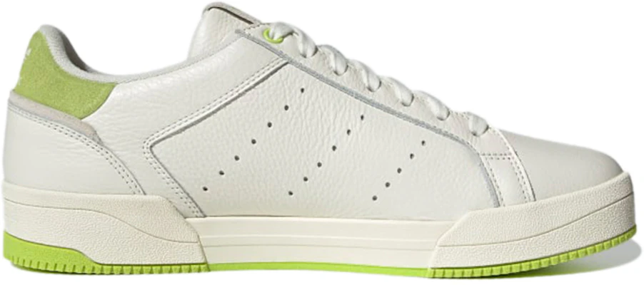 adidas Court Tourino ''Off White Solar Slime'' Sneaker H02183 Order adidas Court Tourino ''Off White Solar Slime'' Sneaker H02183
