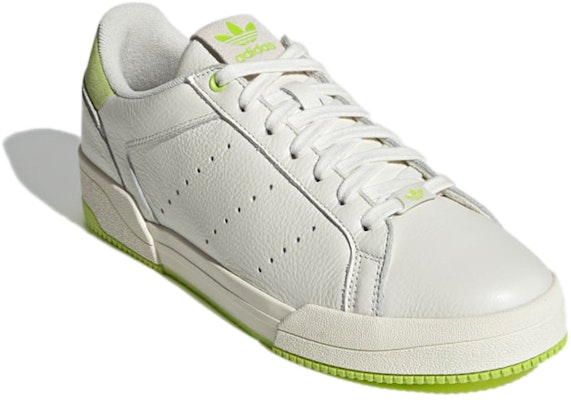 adidas Court Tourino 'Off White Solar Slime' H02183 Lookbook adidas Court Tourino 'Off White Solar Slime' H02183