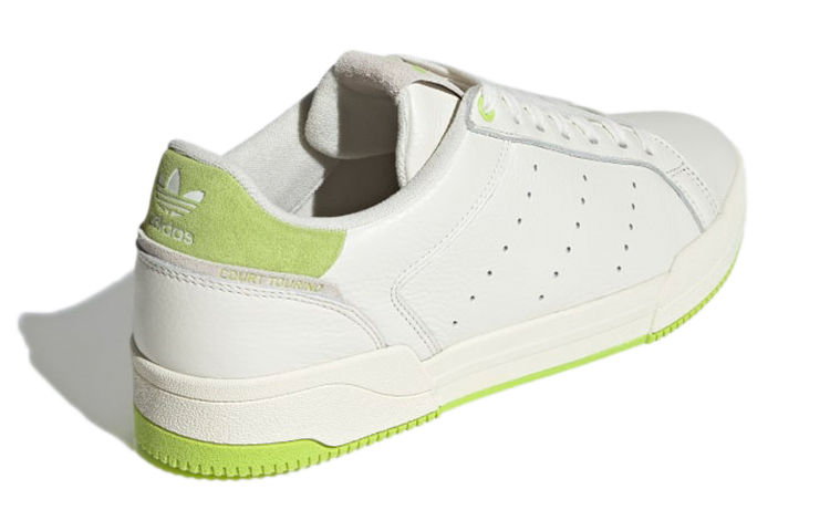 Shop adidas Court Tourino ''Off White Solar Slime'' Sneaker H02183