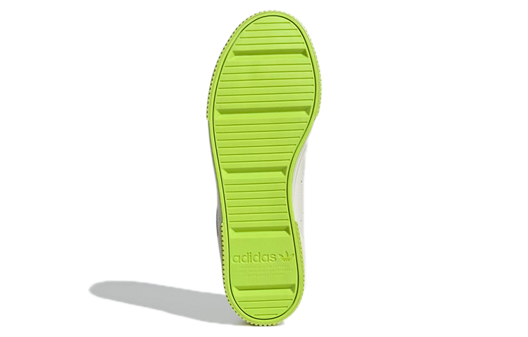 Details for adidas Court Tourino ''Off White Solar Slime'' Sneaker H02183