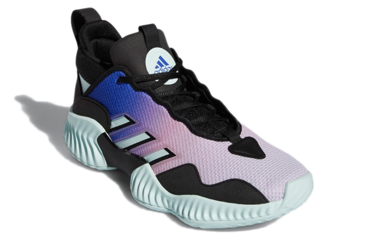 Shop adidas Court Vision 3 'Negro Azul Rosa' GV9929