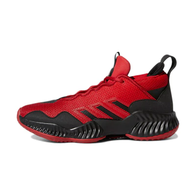 adidas Court Vision 3 Wear-Resistant Retro Basketball Shoes Red Black Unisex 'Red Black'