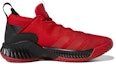 Order Sepatu Retro Basket Tahan Aus adidas Court Vision 3 Unisex Merah Hitam H67758