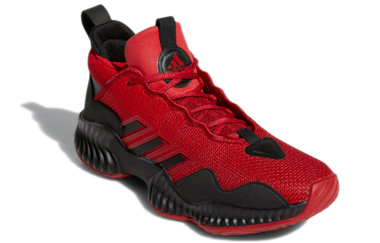 Lookbook Sepatu Retro Basket Tahan Aus adidas Court Vision 3 Unisex Merah Hitam H67758