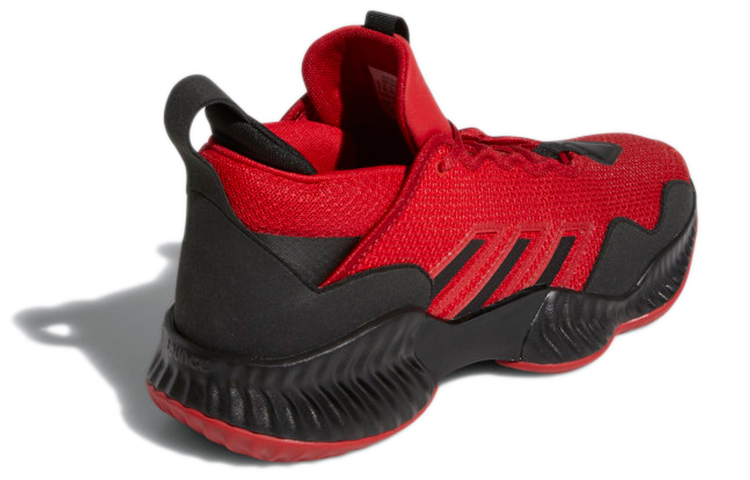 Shop Sepatu Retro Basket Tahan Aus adidas Court Vision 3 Unisex Merah Hitam H67758