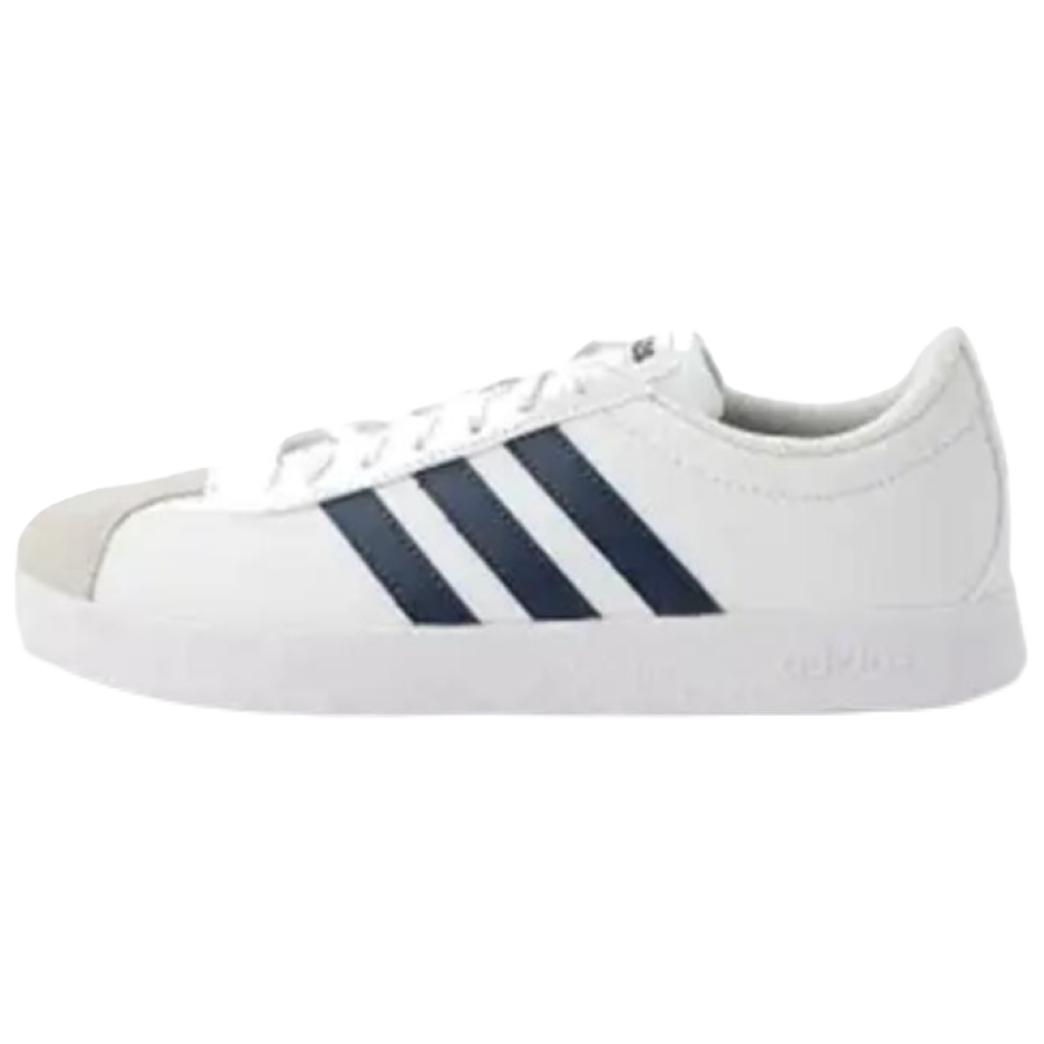 adidas Court VL White Black Low-Top Casual Sneakers Comfortable & Durable ID3709