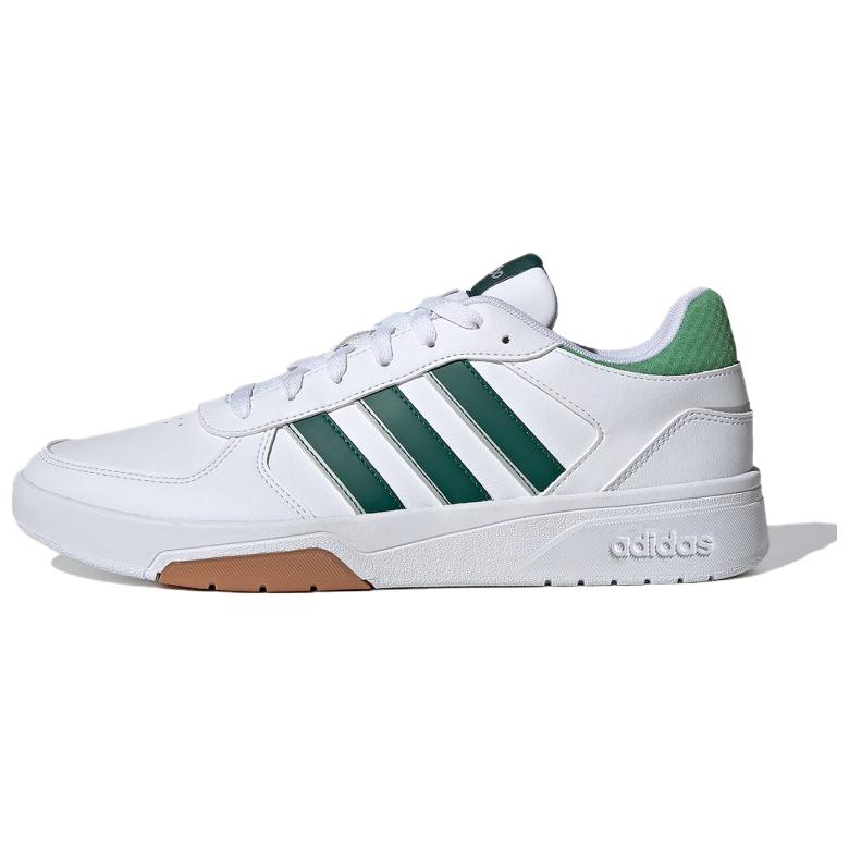 adidas Courtbeat Beat Low-Top Sneakers White Green Comfortable Style ID0502