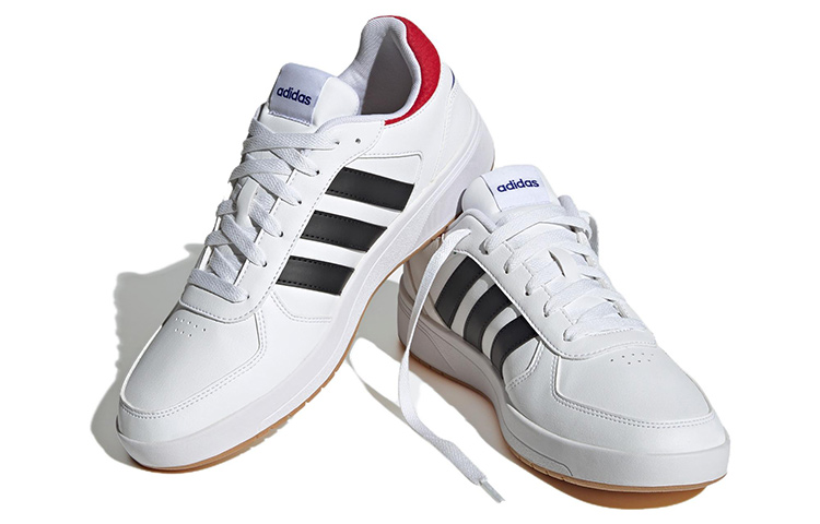 Lookbook adidas CourtBeat Court ''Weiß Schwarz Better Scarlet'' HQ1762
