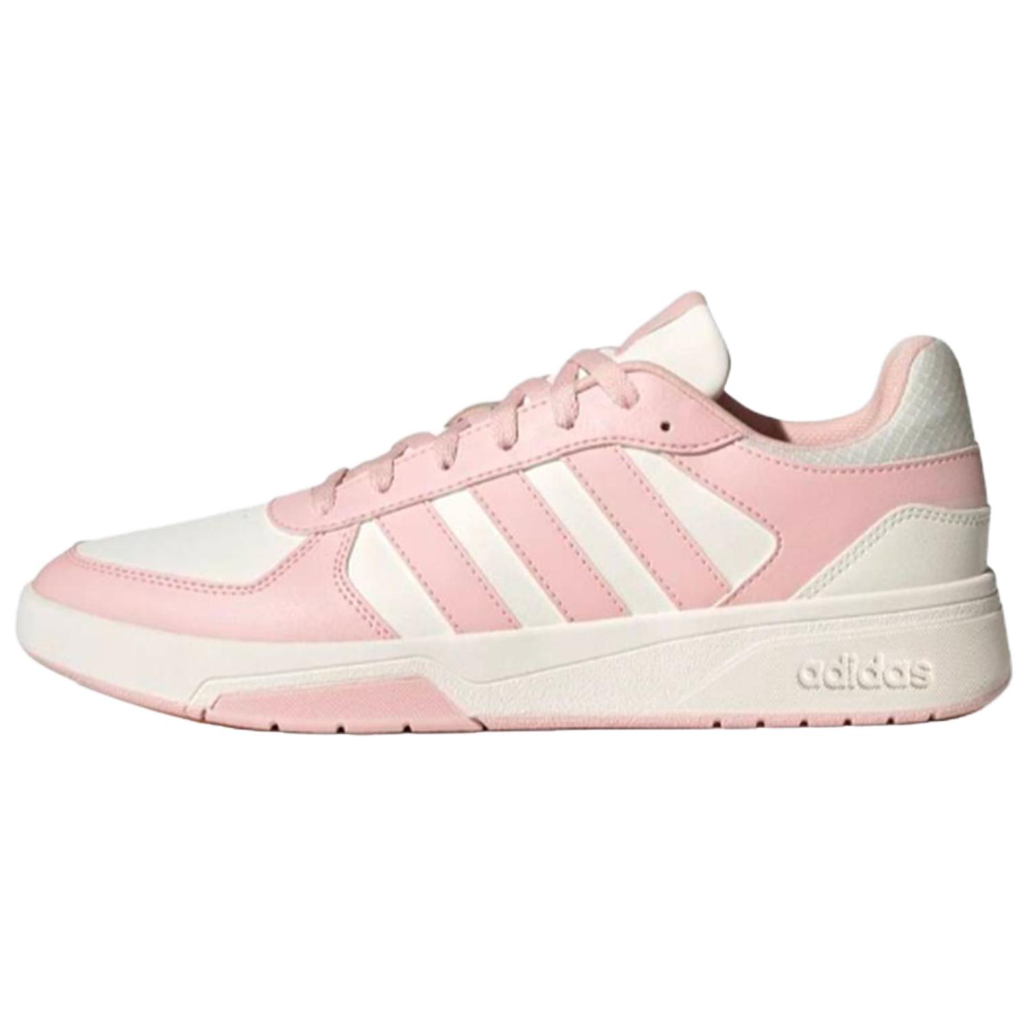 adidas Courtbeat Pink Low-Top Casual Sneakers Basketball-Inspired Design KI6785