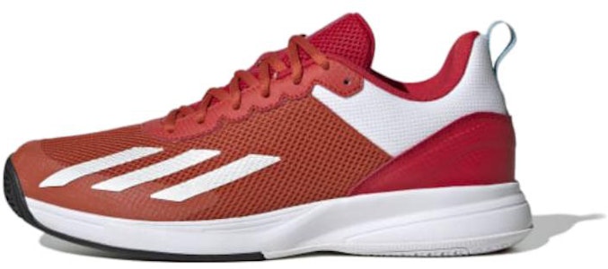 adidas Courtflash Speed 耐磨透氣減震 低帮 網球鞋 男款 紅色 Buy adidas Courtflash Speed 耐磨透氣減震 低帮 網球鞋 男款 紅色