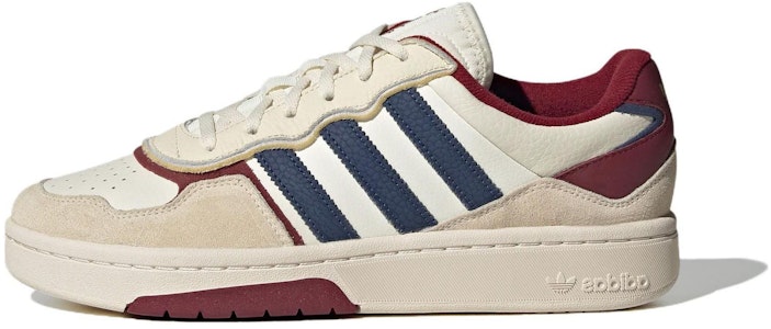 adidas originals Courtic 減震耐磨 低筒 板鞋 男女皆宜 米藍紅 Buy adidas originals Courtic 減震耐磨 低筒 板鞋 男女皆宜 米藍紅