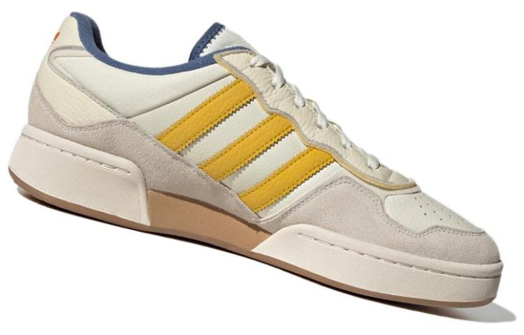 Lookbook Zapatillas adidas Courtic 'Blanco Beige Amarillo' ID0559