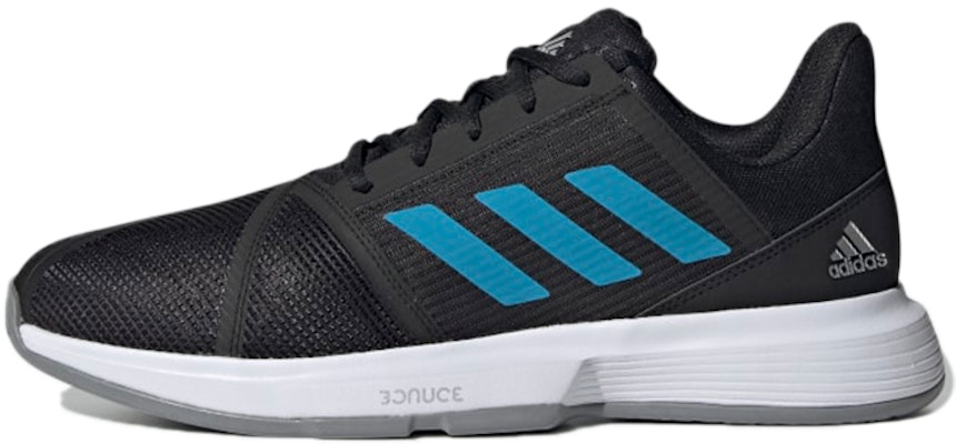 adidas CourtJam Bounce 'Black Sonic Aqua' H68893 Buy adidas CourtJam Bounce 'Black Sonic Aqua' H68893