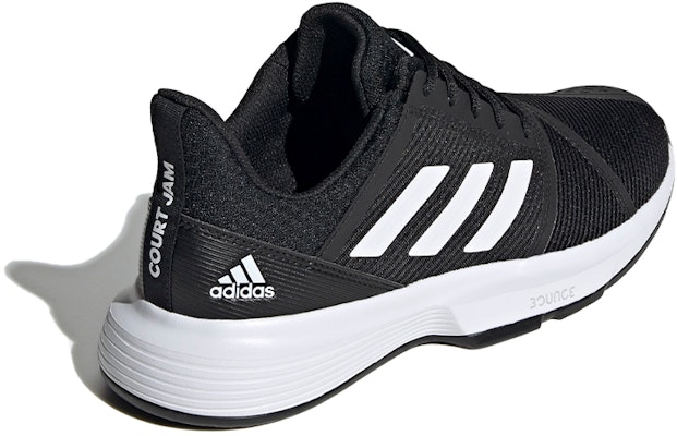 adidas CourtJam Bounce 'Core Black White' FU8103 Shop adidas CourtJam Bounce 'Core Black White' FU8103
