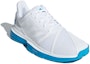 Lookbook adidas CourtJam Bounce 'Shock Cyan' - Kasut Sukan Tenis Lelaki CG6329