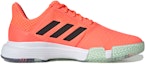 Order adidas CourtJam Bounce 'Signal Coral' - Kasut Tenis Wanita Warna Merah Coral EF2478