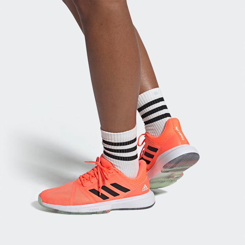 Sizing adidas CourtJam Bounce ''Corail Signal'' EF2478